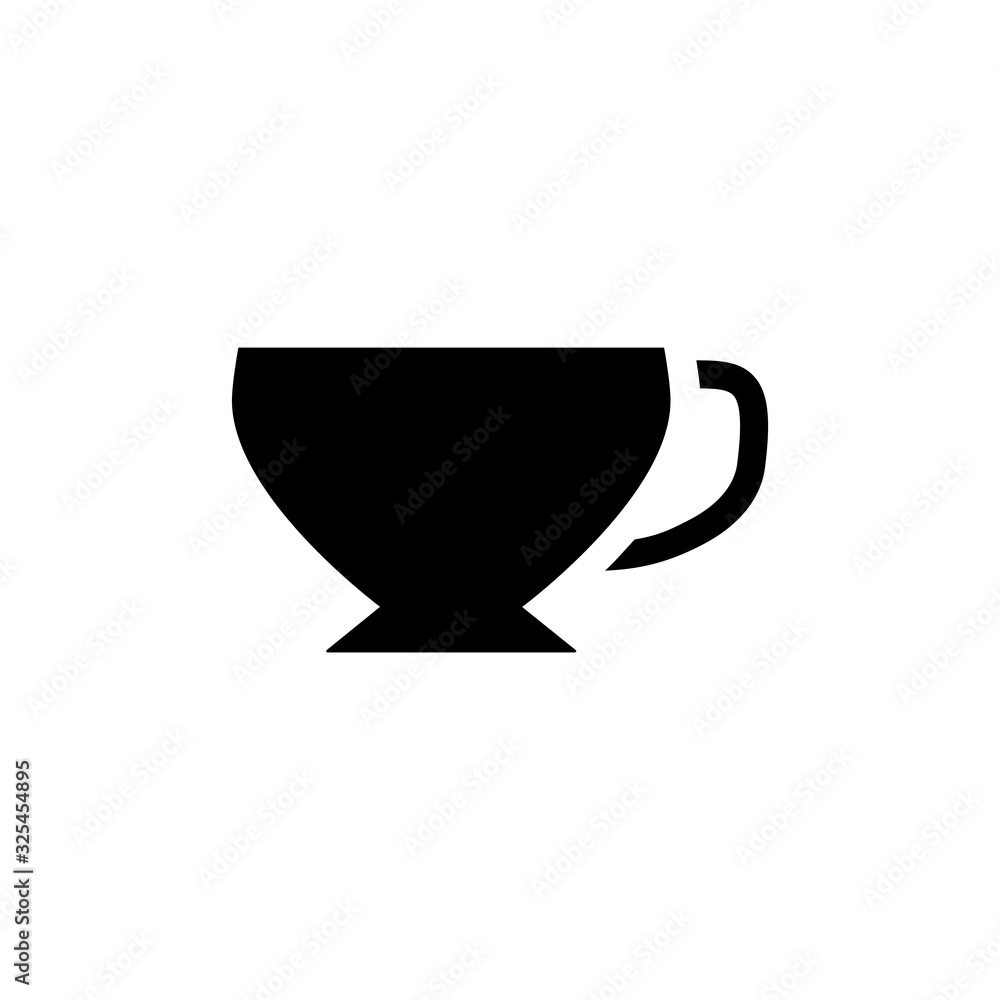 coffee glass icon vector coffee glass icon vector