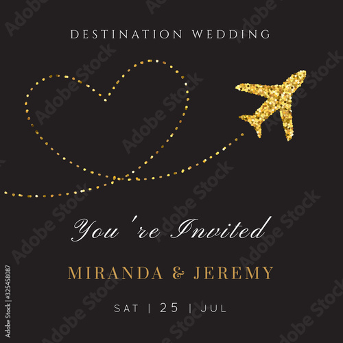 Destination Wedding  Vector