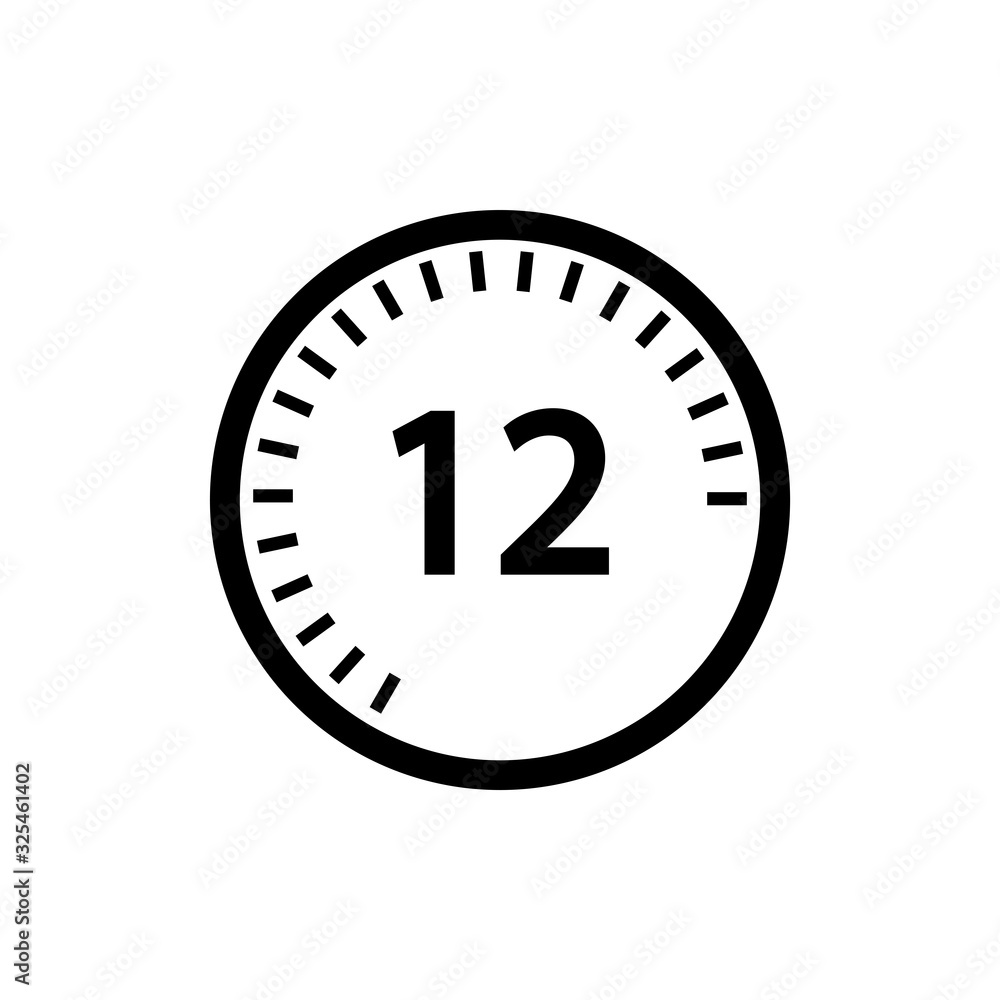 clock icon vector clock icon vector