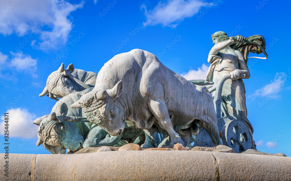 Gefion fountain, Copenhagen, Denmark Gefion fountain, Copenhagen, Denmark