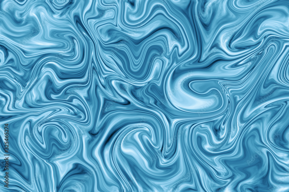 Blue water and sea fluid abstract background. Sea waves texture.