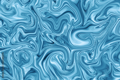 Blue water and sea fluid abstract background. Sea waves texture.