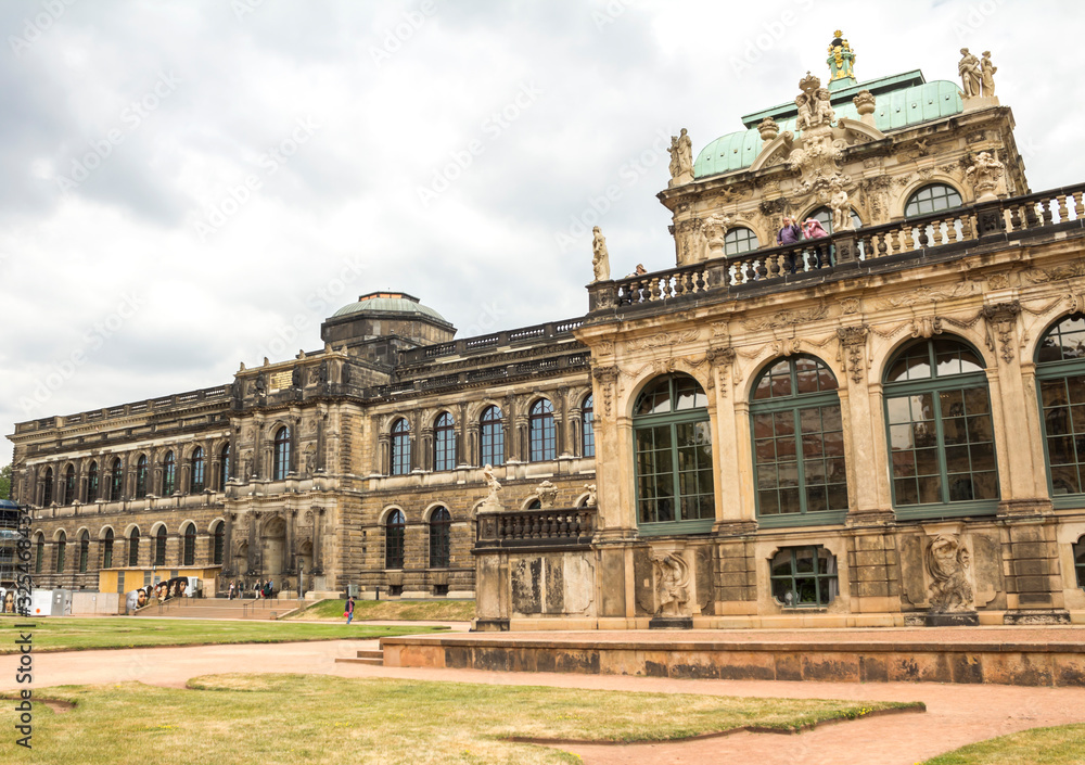 Zwinger palace, art gallery and museum in Dresden, Germany.