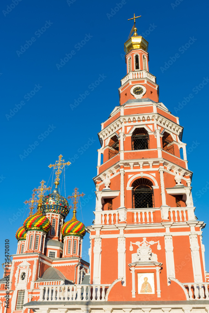 Church of the Cathedral of the virgin on Rozhdestvenskaya street in Nizhny Novgorod