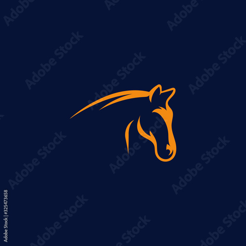 Horse Logo Vector design template element