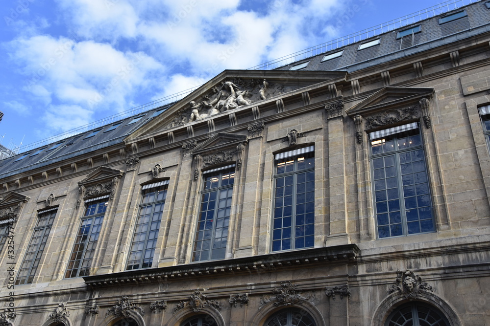 Paris, Montparnasse, bâtiment, rues, théâtre, passage du Caire, rue Montorgueil, Beaubourg, 