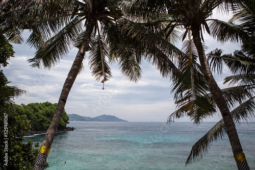 Breathtaking Indonesian traditional tropical islands nature landscape.