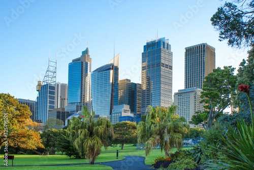 Skyline Sydney in New South Wales Australia