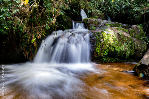 waterfall in forest