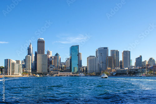 Skyline Sydney Harbor in New South Wales Australia © pixs:sell