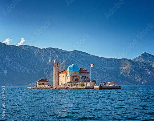 View on the Church of Mary ...