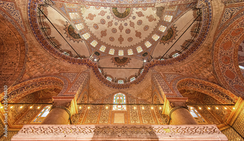 Interior of the amazing Blu...