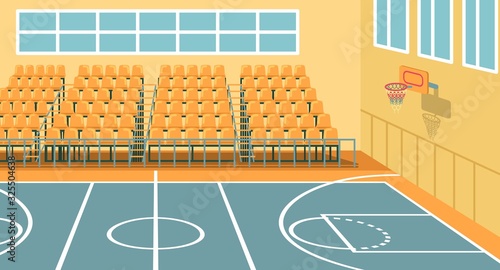 School Sports Hall for Trainings, Games and Events