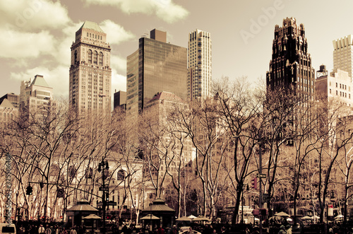 Bryant park in New York, USA