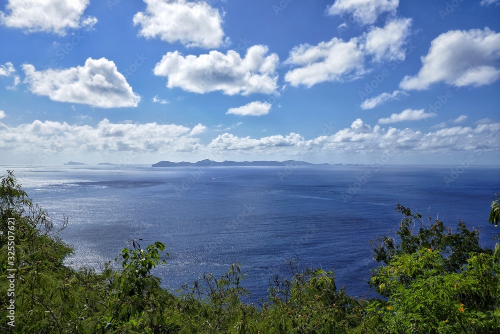 St. Vincent and the Grenadines – Bequia Island view from Fort Charlotte