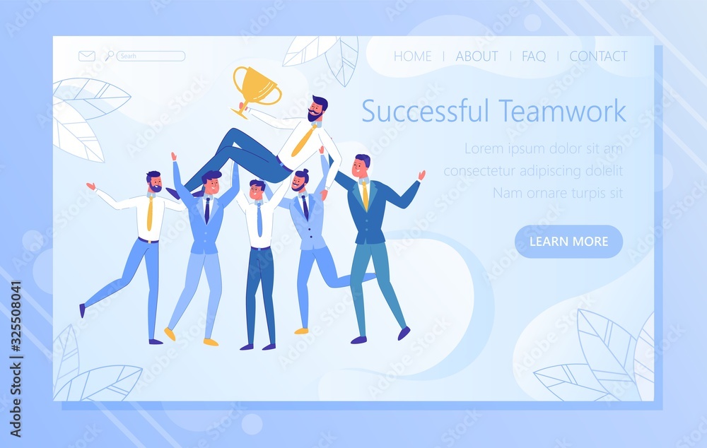 Business Team Happy Colleagues Celebrating Success Business Team Happy Colleagues Celebrating Success
