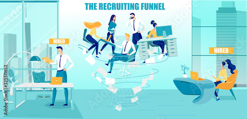 Recruiting Funnel, Best Candidates Selection.