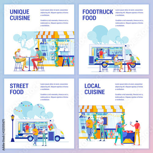 Unique and Local Cuisine, Street and Foodtruck.