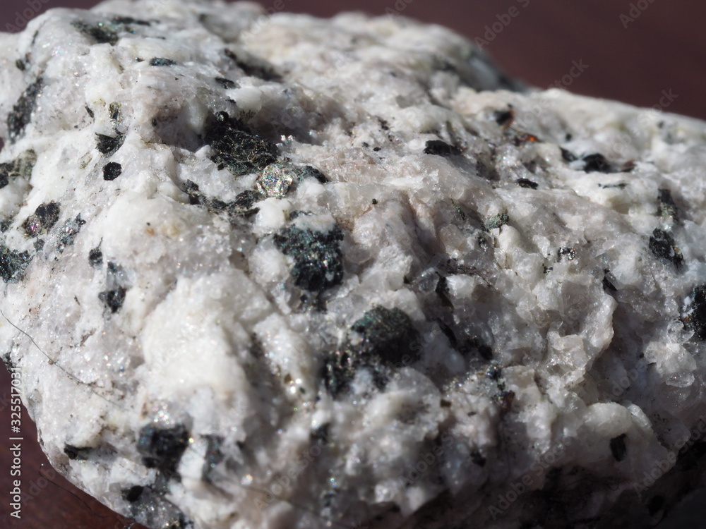 Unpolished Granite from Yosemite Closeup Unpolished Granite from Yosemite Closeup