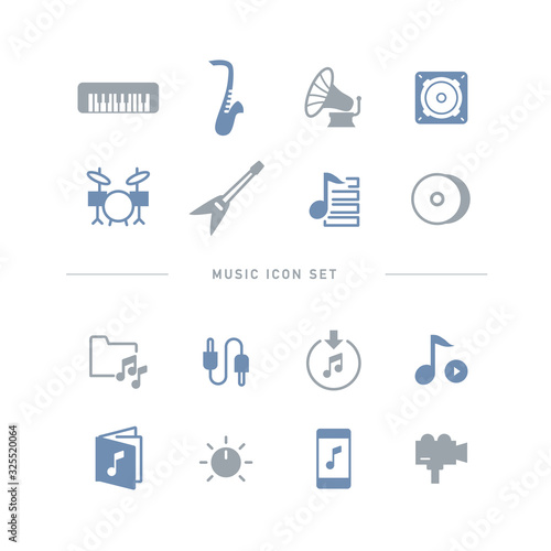 MUSIC ICON SET