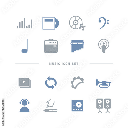 MUSIC ICON SET