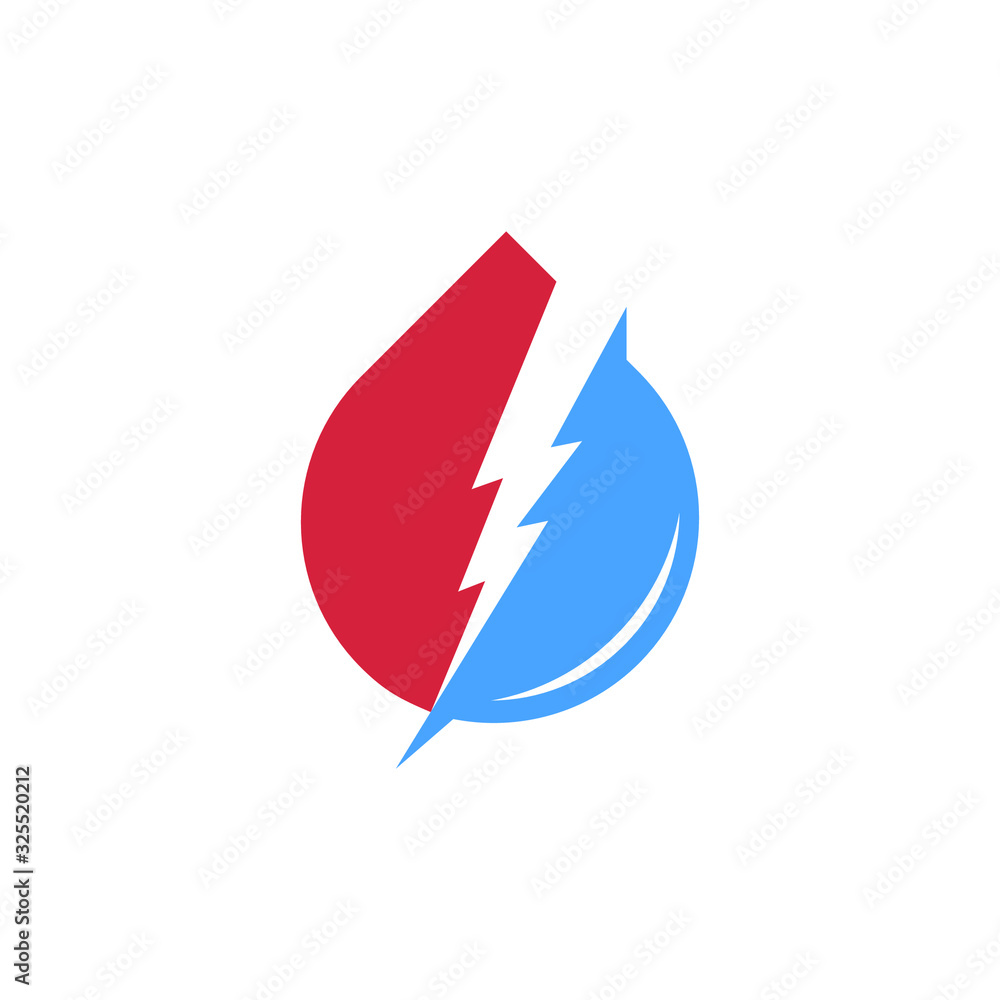 Water Nature Logo Design Template vector icon Water Nature Logo Design Template vector icon