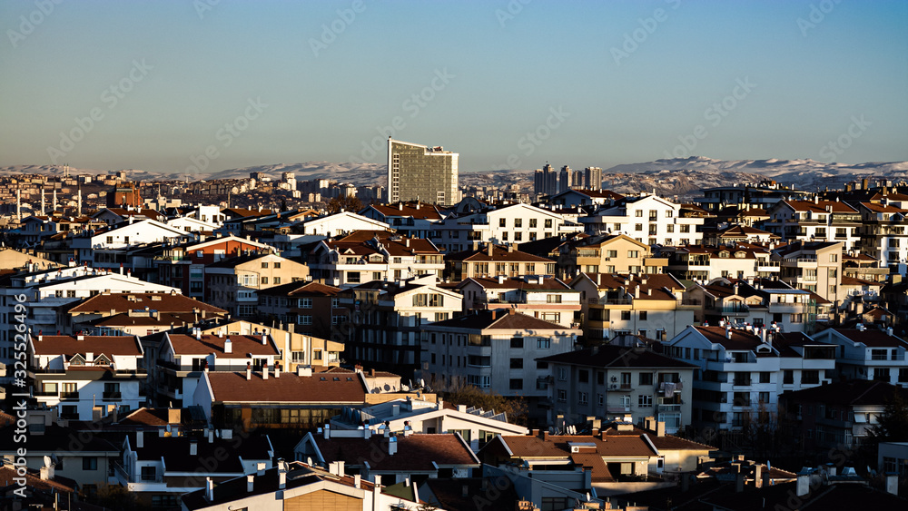 view of the city of ankara
