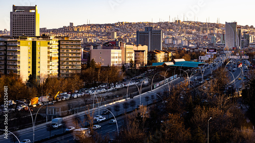 view of the city of ankara