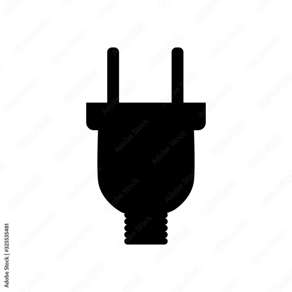 Electric plug icon Electric plug icon