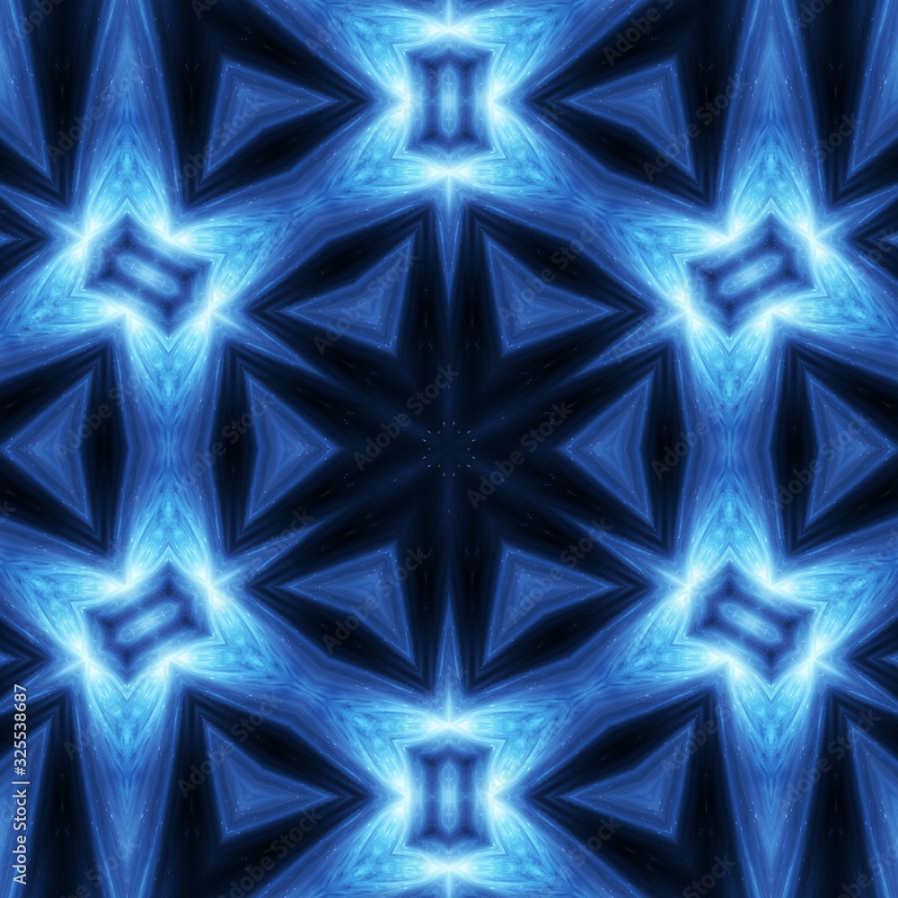 Abstract Fractal Kaleidoscope Pattern Texture for Wallpaper or Tiles Floor Abstract Fractal Kaleidoscope Pattern Texture for Wallpaper or Tiles Floor