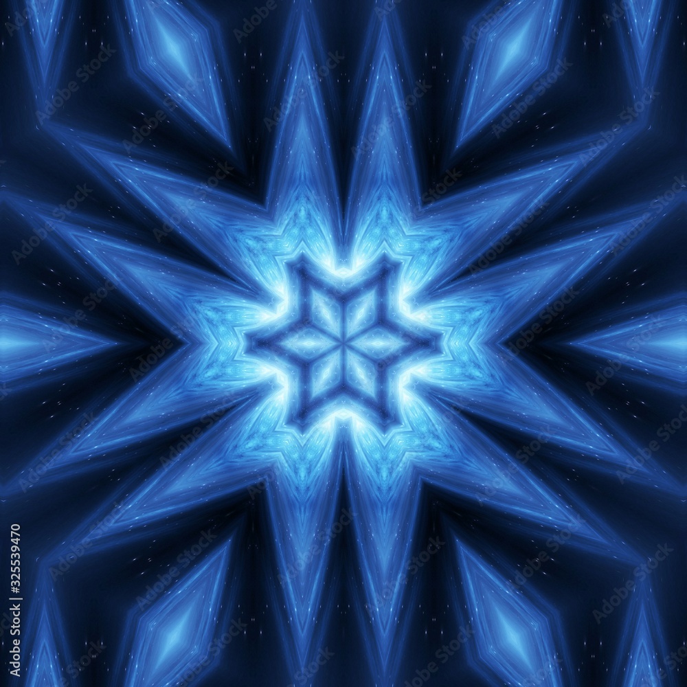 Abstract Fractal Kaleidoscope Pattern Texture for Wallpaper or Tiles Floor Abstract Fractal Kaleidoscope Pattern Texture for Wallpaper or Tiles Floor