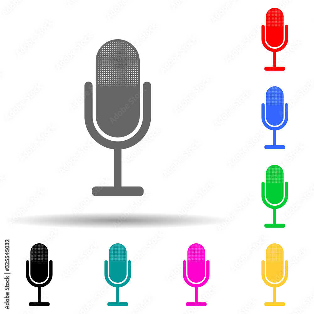 microphone icon. Detailed icon of musical instrument icon. Premium quality graphic design. One of the collection icon for websites, web design, mobile app on white background microphone icon. Detailed icon of musical instrument icon. Premium quality graphic design. One of the collection icon for websites, web design, mobile app on white background