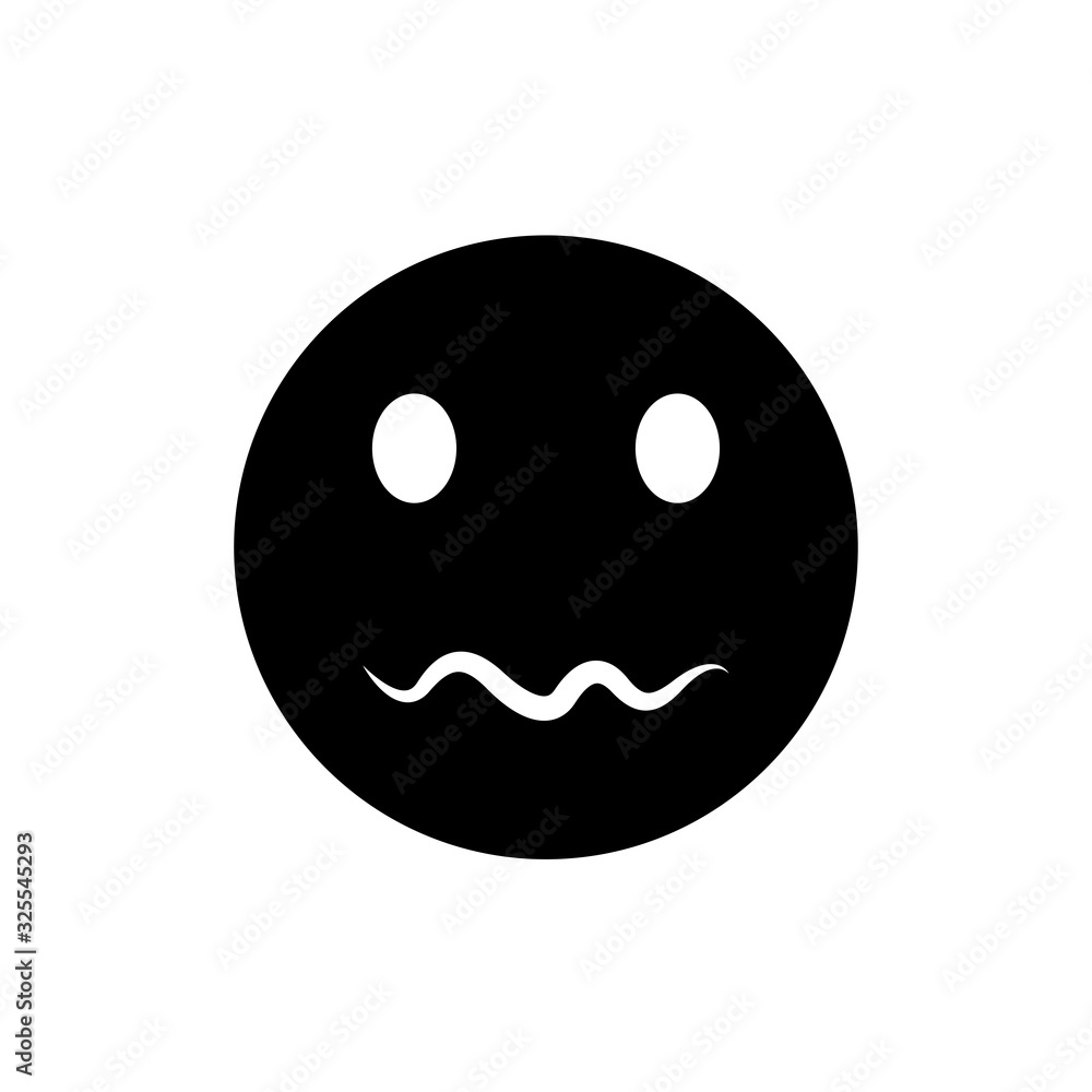 Bad, sad emoji, emoticon icon Bad, sad emoji, emoticon icon