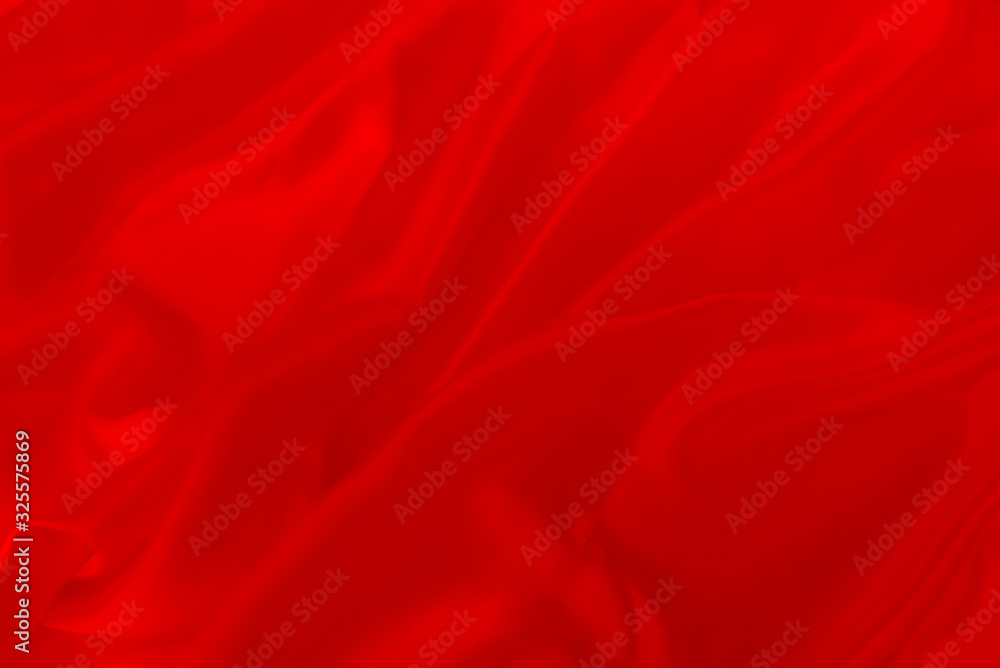 abstract background or texture of rippled red silk fabric lines abstract background or texture of rippled red silk fabric lines
