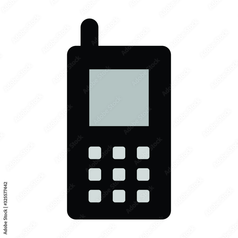 mobile phone isolated on white background mobile phone isolated on white background