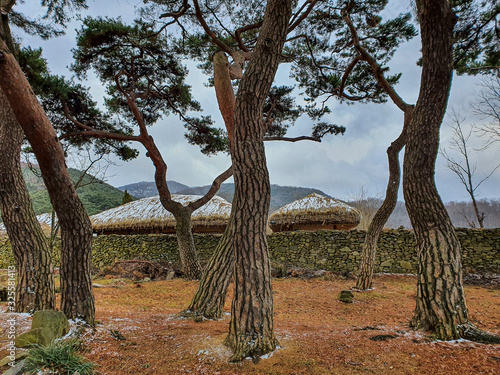 아산 외암민속마을 풍경