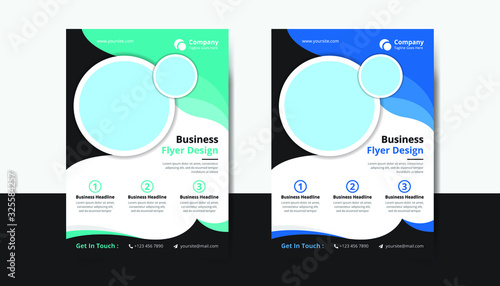 Corporate Business Flyer Design Template