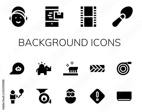 background icon set