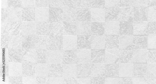 Elegant white background with chess pattern and space for text.