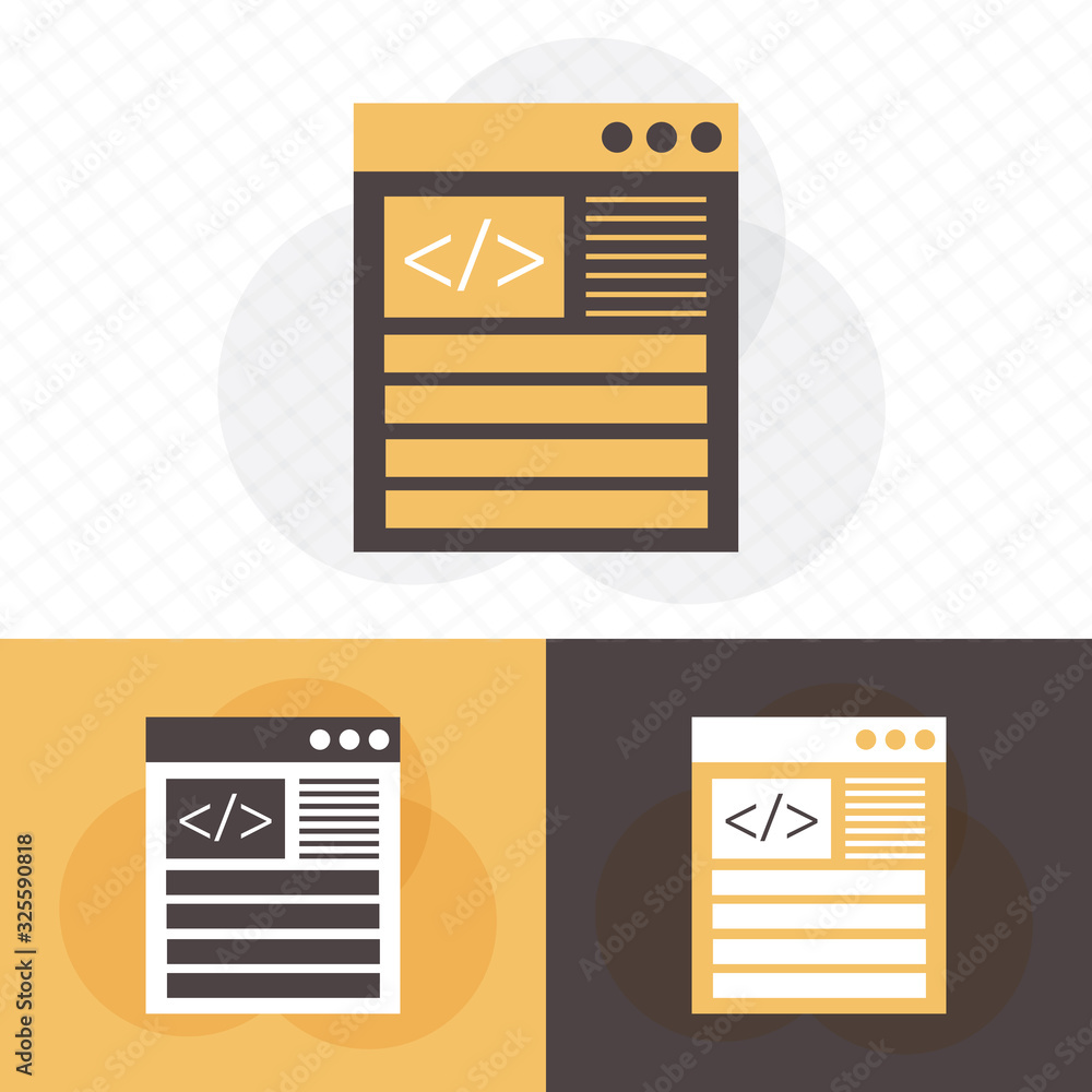 web optimization flat design concept web optimization flat design concept