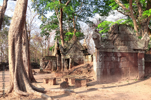 Ruin of Prasat Krachap in Prasat Thom complex  Cambodia