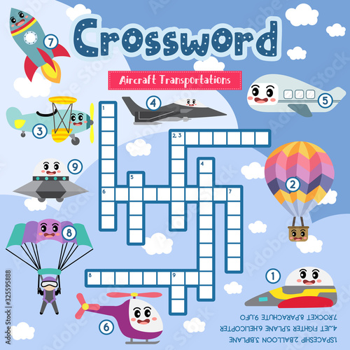 Crossword puzzle Aircraft Transportations