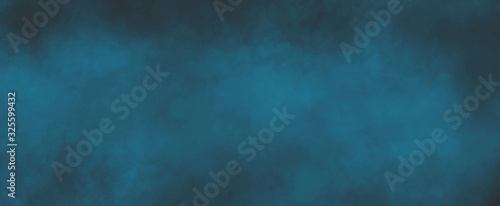 Dark and light blue background with soft blurred texture design, abstract blurry blue background with light center and dark borders