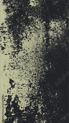 Black and white grunge. Distress overlay texture. Vector EPS10.