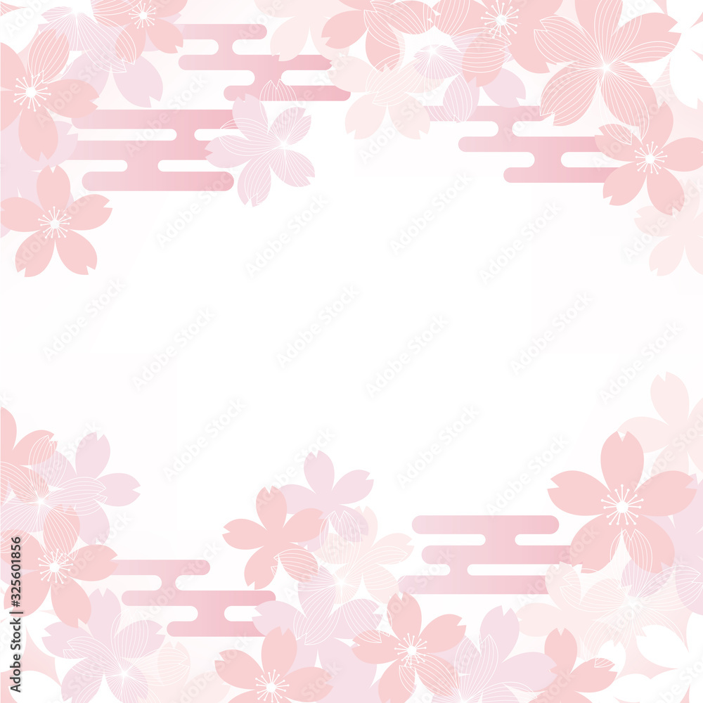 background illustration of cherry blossoms background illustration of cherry blossoms
