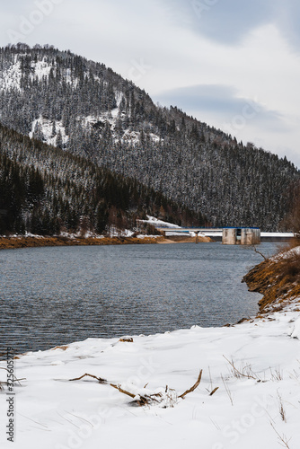 lake in the mountains