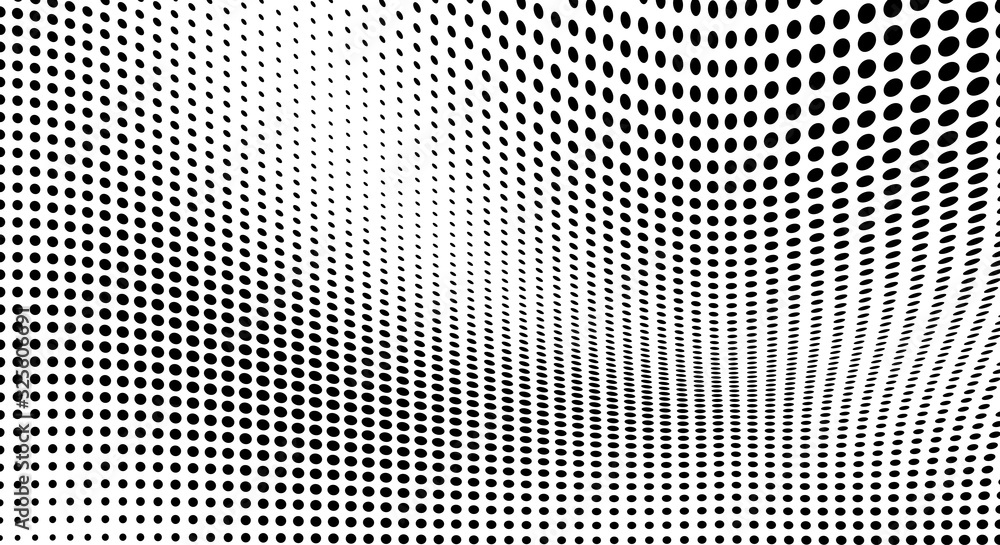 Abstract half-tone texture. Black and white chaotic background of dots Abstract half-tone texture. Black and white chaotic background of dots
