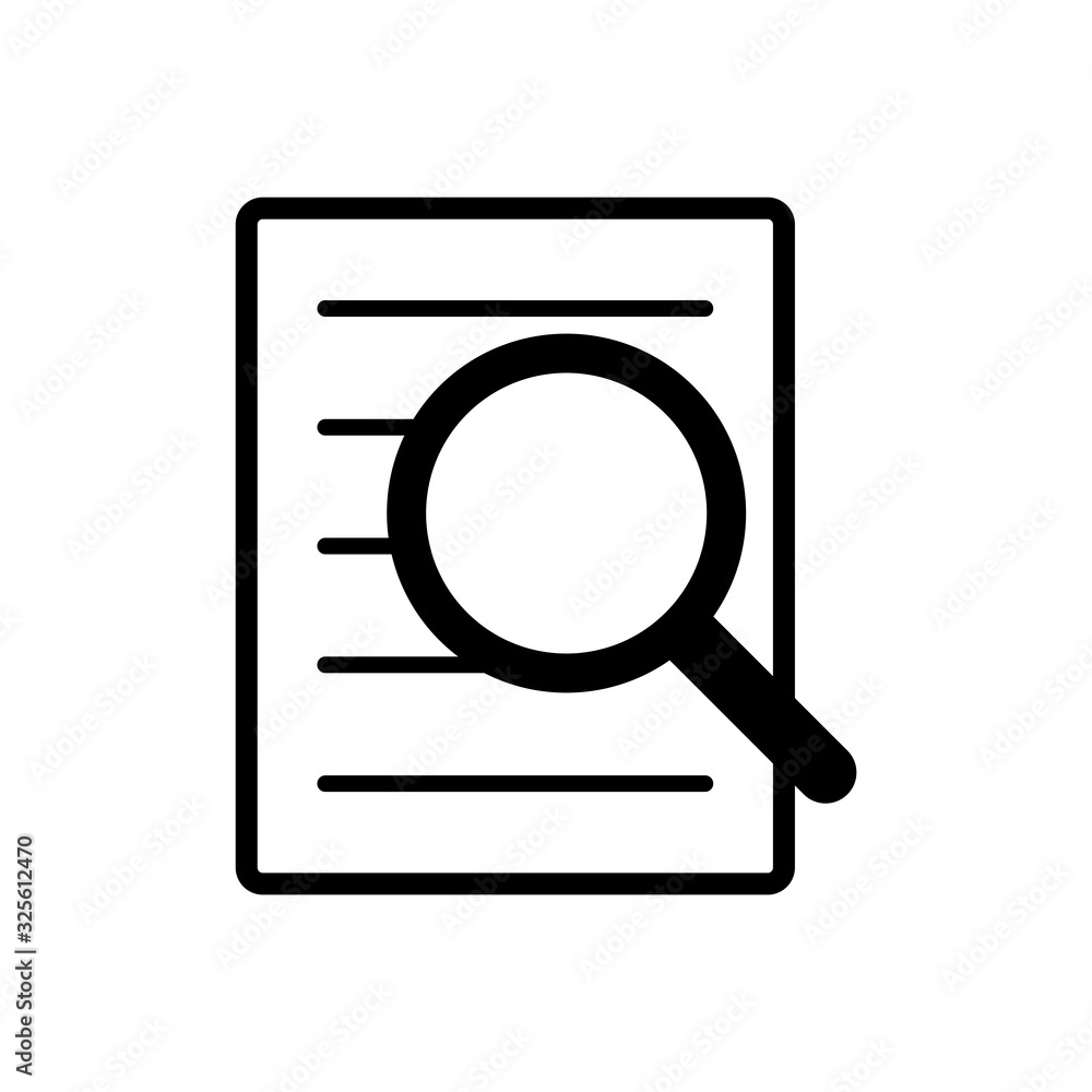 magnify - magnifying glass icon vector design template magnify - magnifying glass icon vector design template