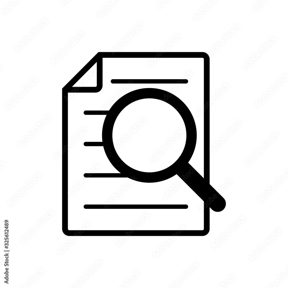 magnify - magnifying glass icon vector design template magnify - magnifying glass icon vector design template
