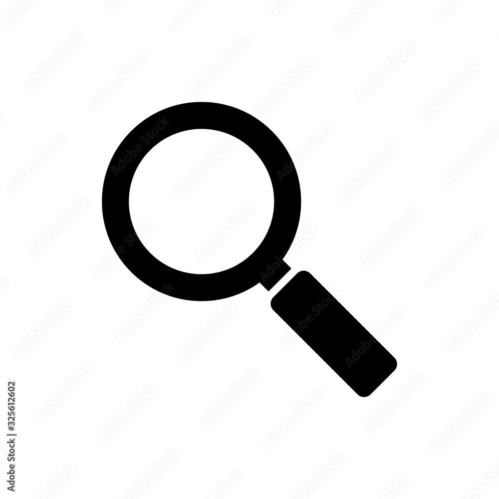magnify - magnifying glass icon vector design template magnify - magnifying glass icon vector design template
